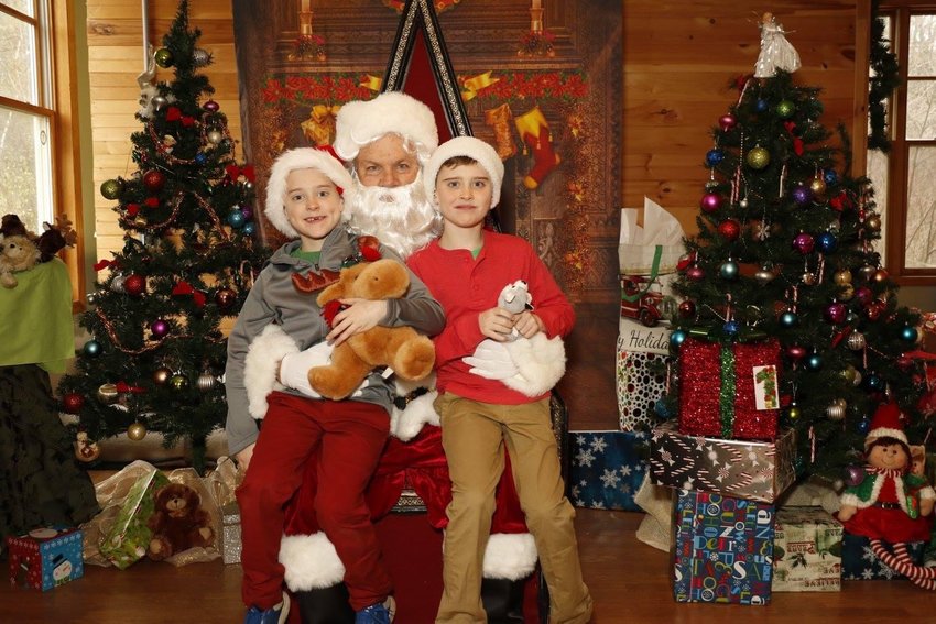 On Santa Day, kids can meet Santa and the elves and spend a festive day with their families in Tafton, PA.